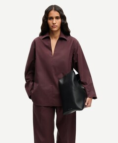 Sajulio 15933 dames broek bruin