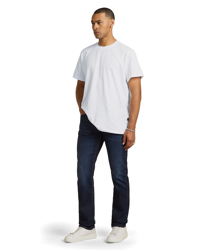 Mosa Straight heren jeans blauw