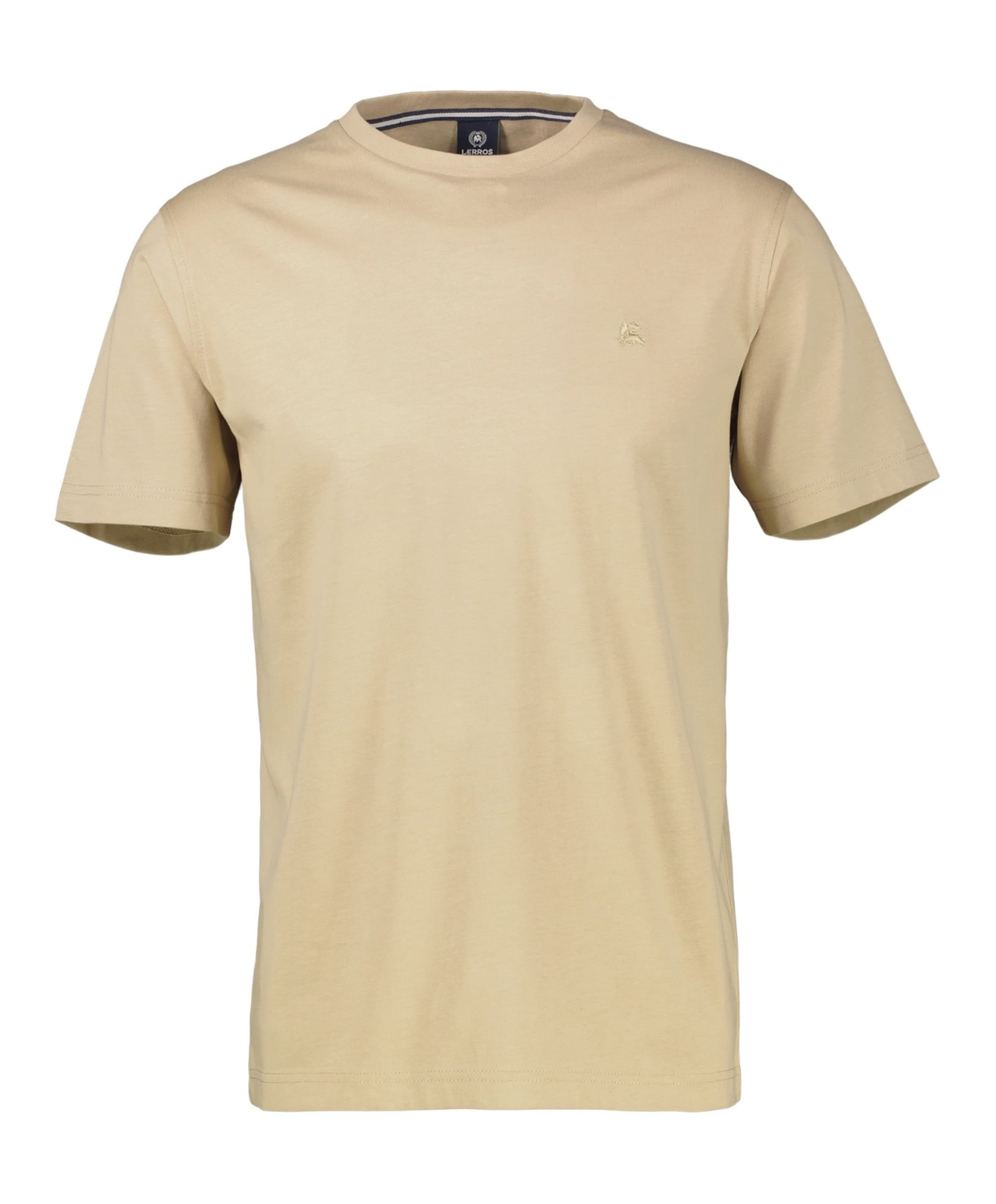 Heren T-shirt beige