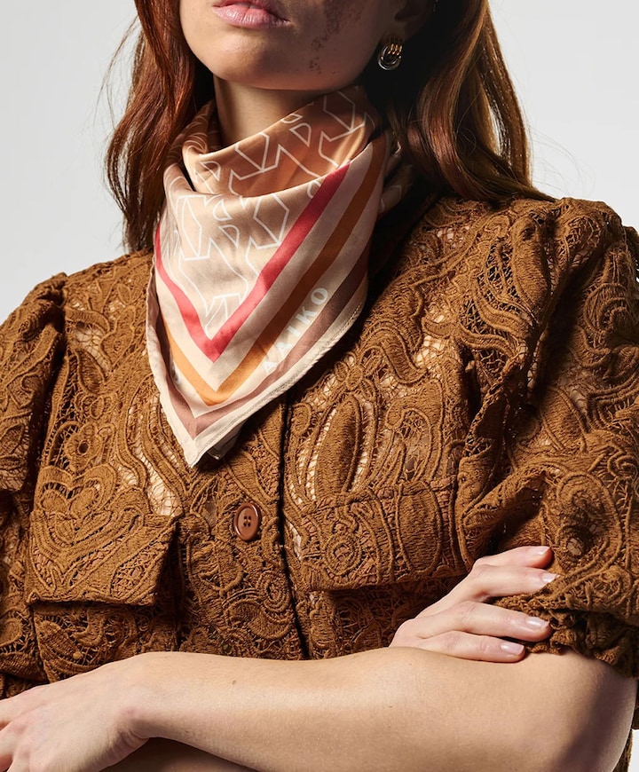 Dames sjaal beige