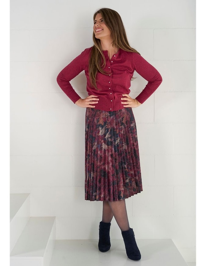 Dames vest rood