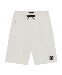 basic zip jongens korte broek grijs