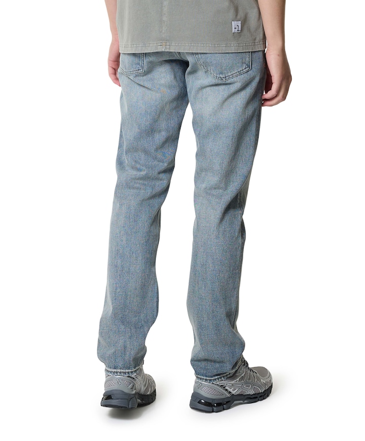 Regular leg heren jeans blauw