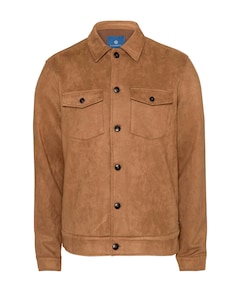 Heren overshirt bruin