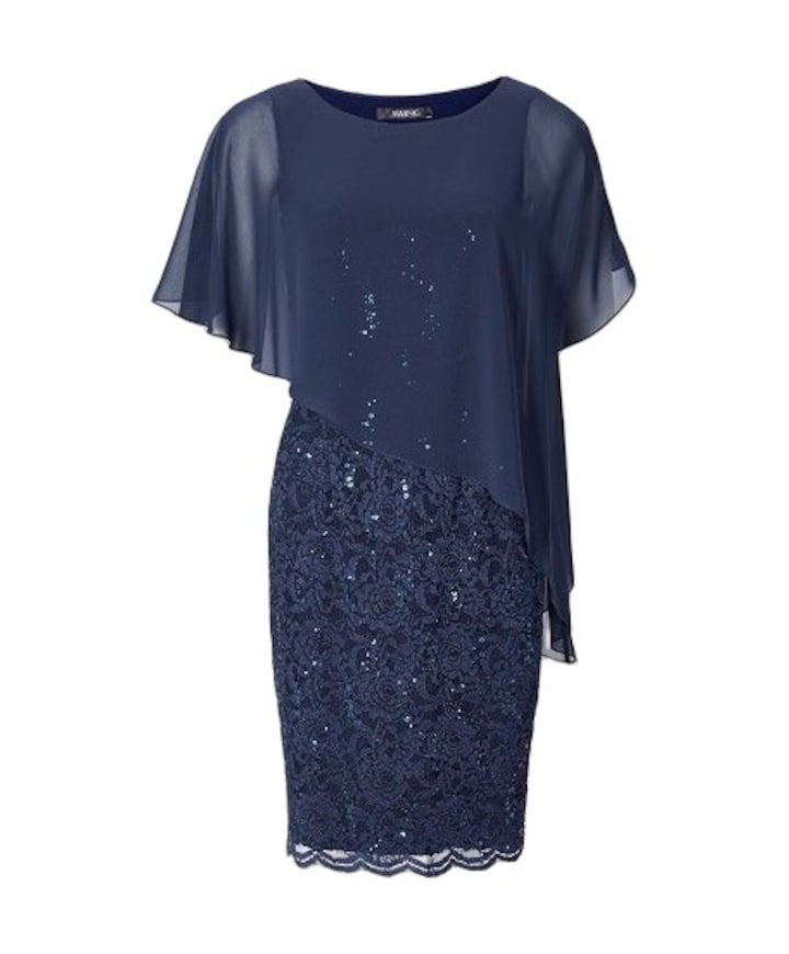 Dames jurk blauw