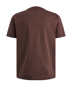 Heren T-shirt bordeaux