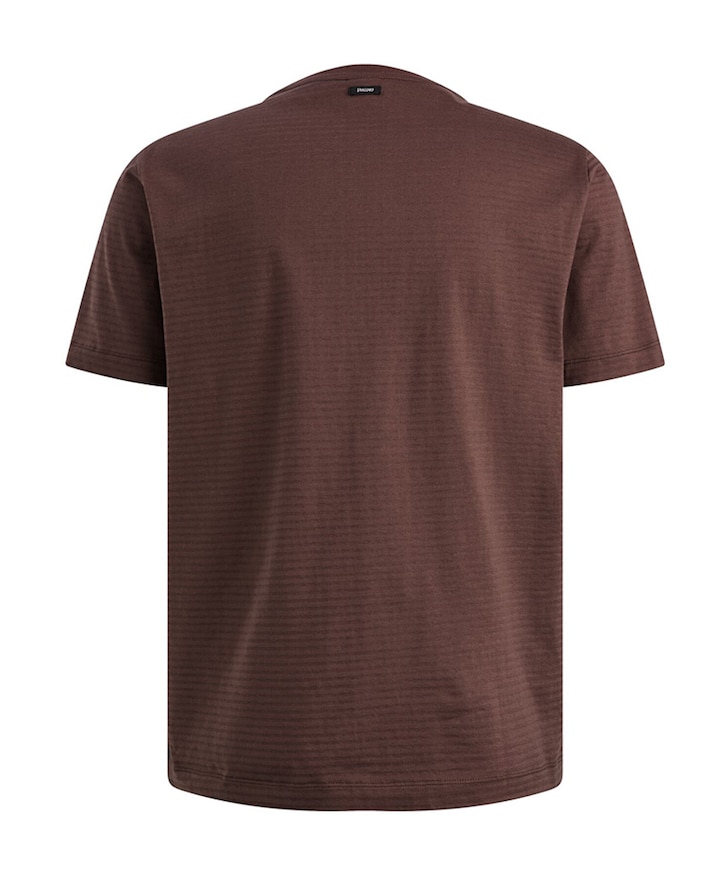 Heren T-shirt bordeaux