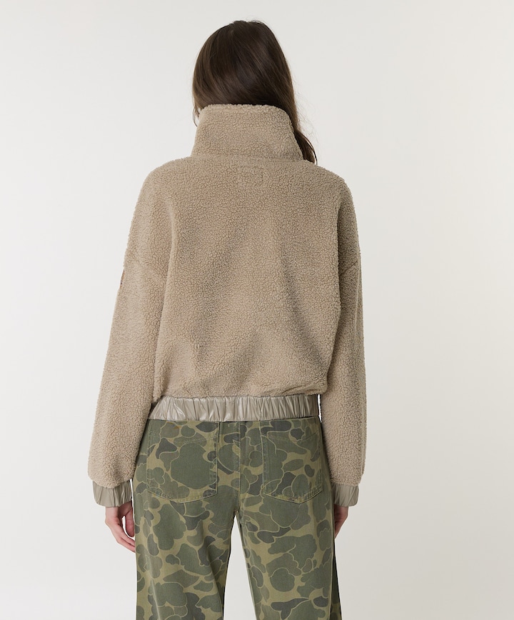 Dames jas beige