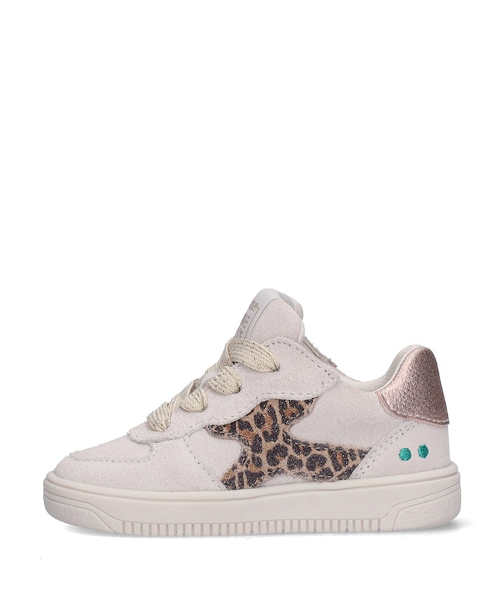 Monica Mellow meisjes sneakers ecru