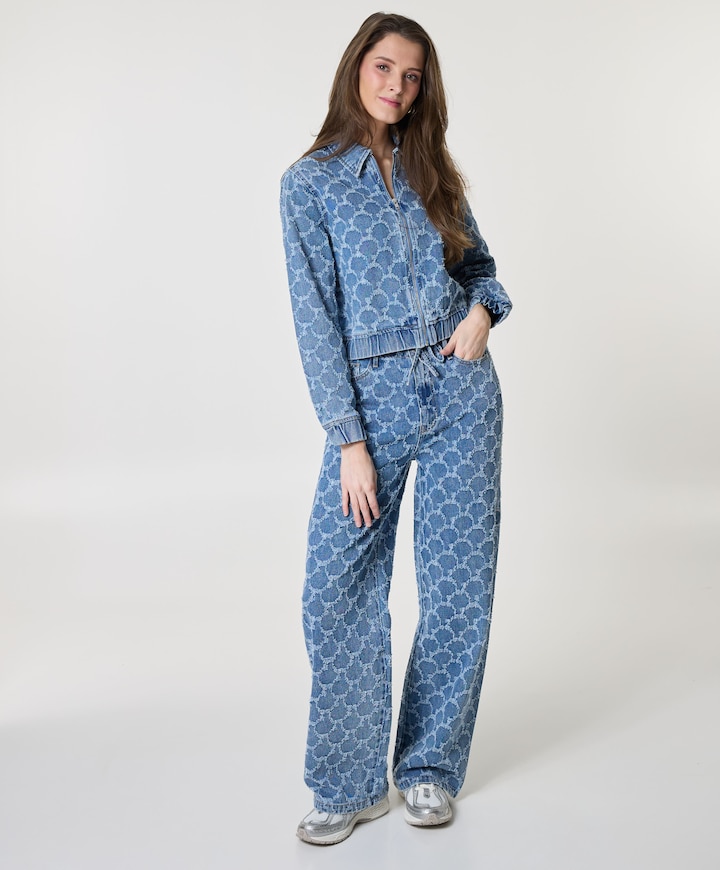 Dames spijkerjas blauw