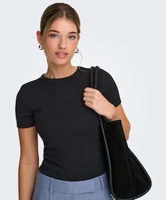 Dames T-shirt zwart