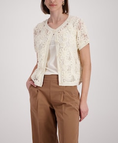 Dames vest ecru