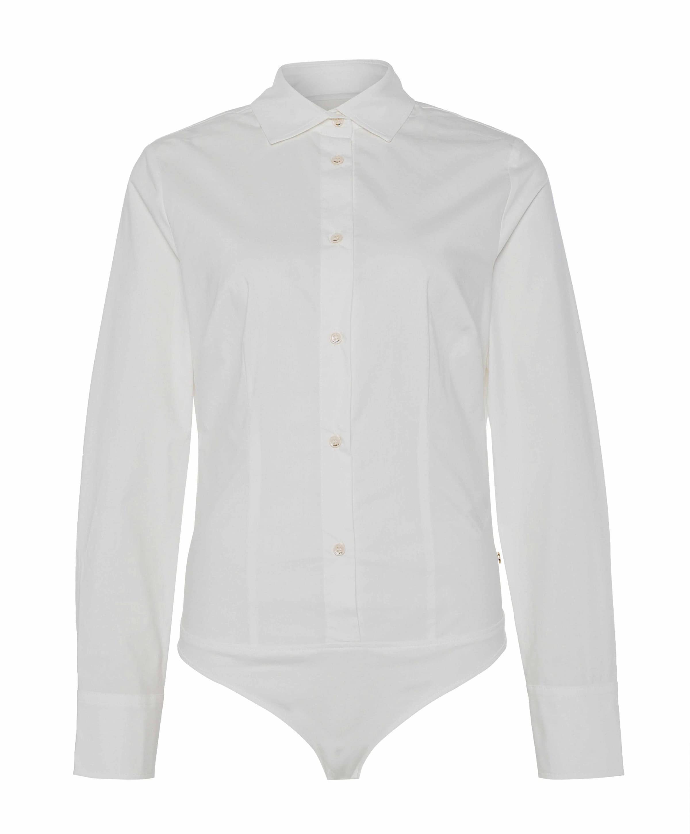 Dames body blouse ecru