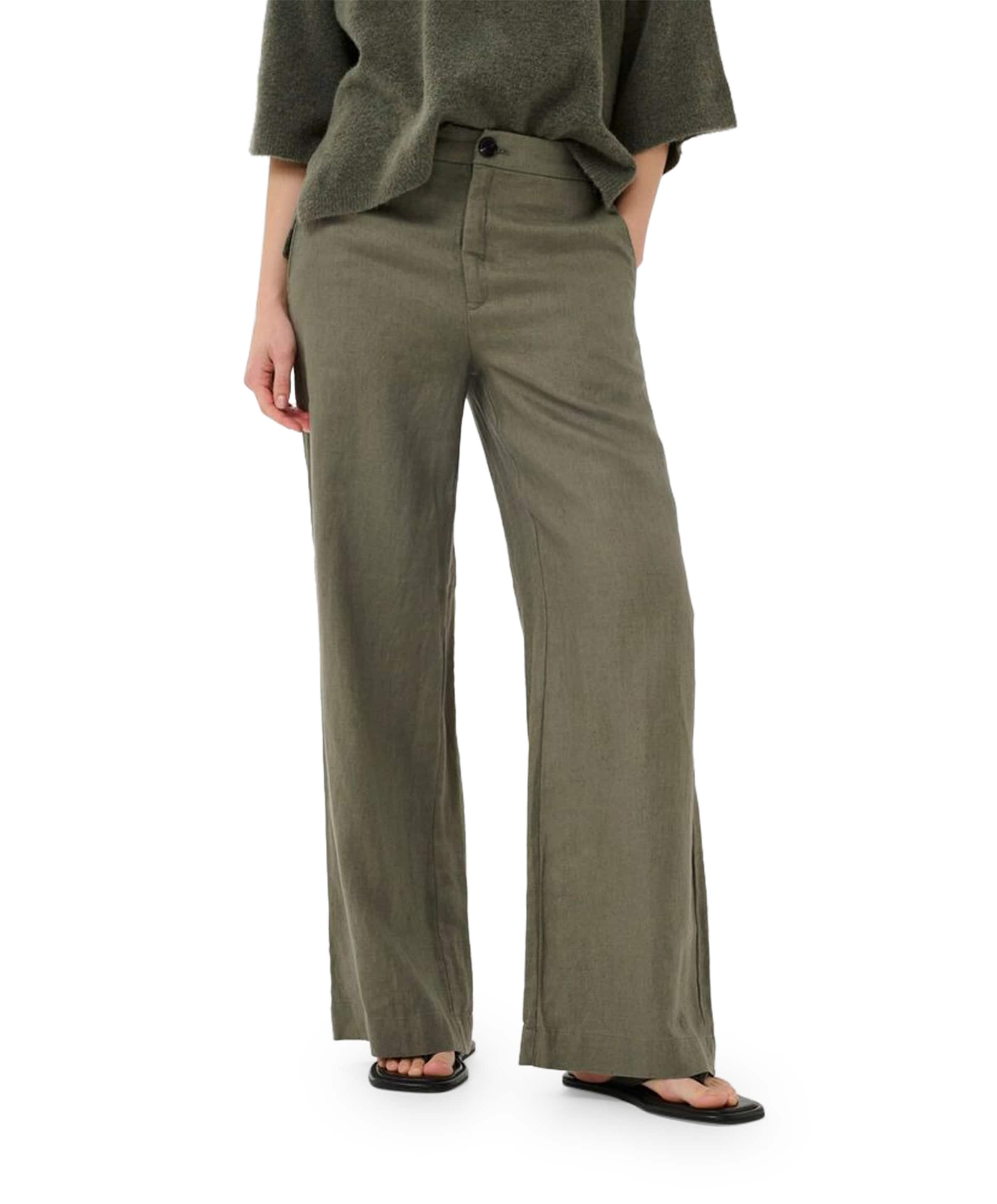 SOLINAIW dames broek groen