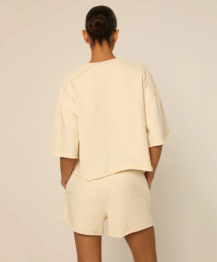 Anine dames shorts ecru