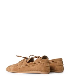 dames loafers bruin