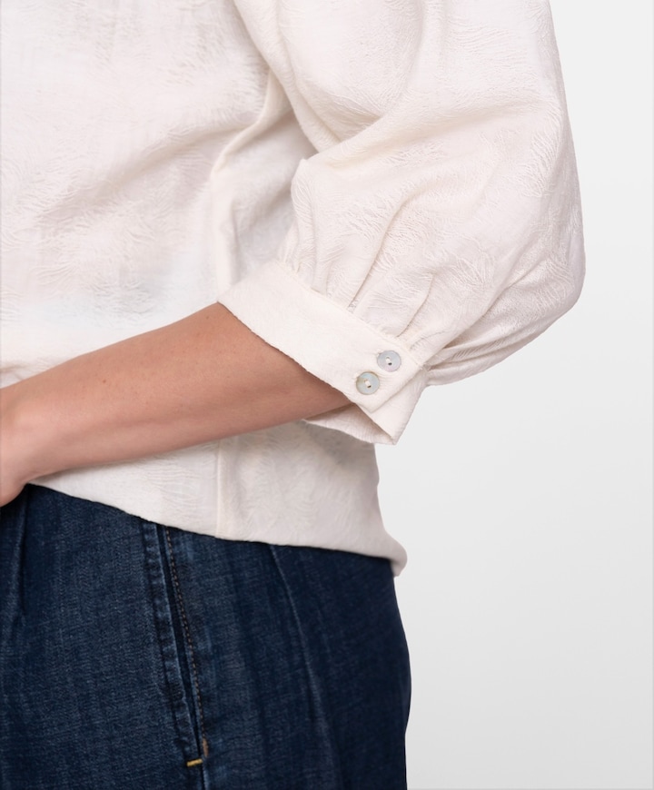 Dames blouse ecru