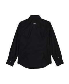 Jongens overhemd lange mouw zwart