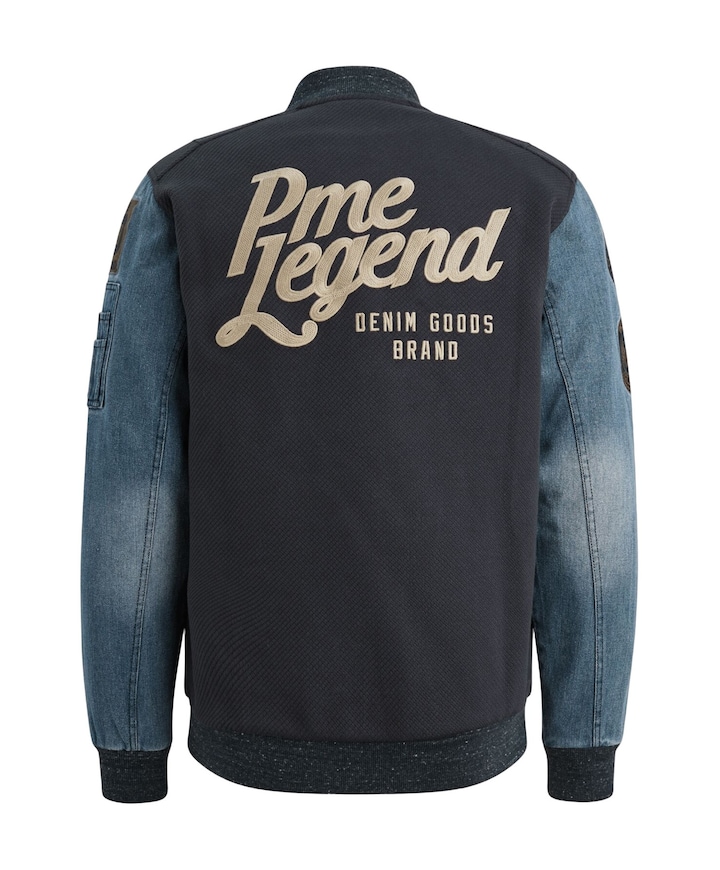 Heren jas blauw