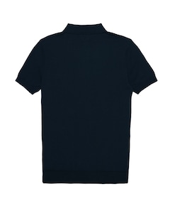 Jongens polo blauw
