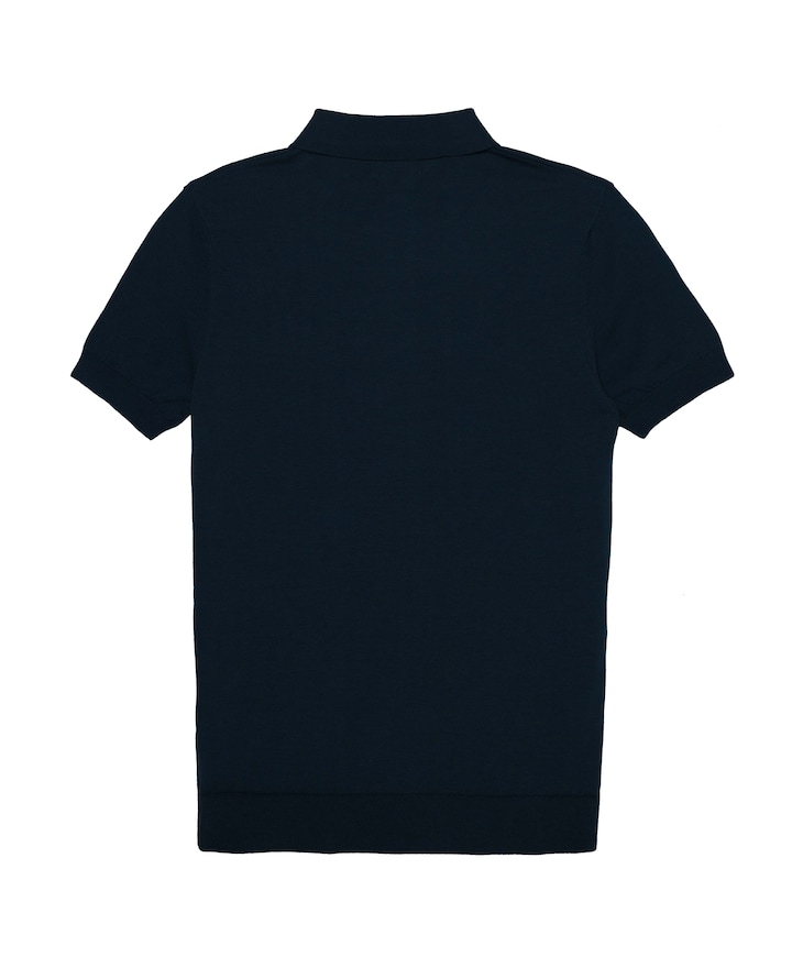 Jongens polo blauw