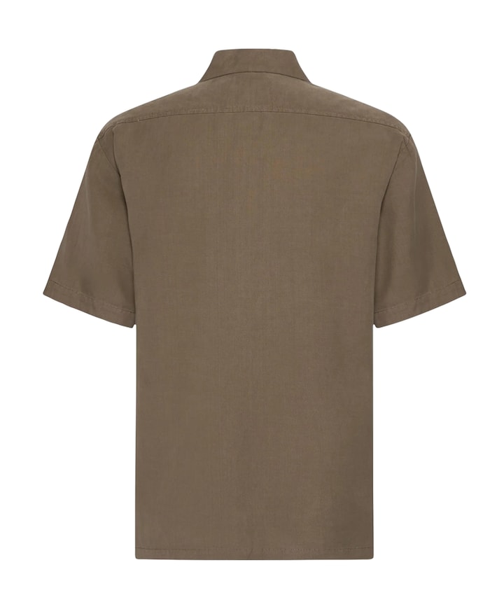 Heren overshirt bruin