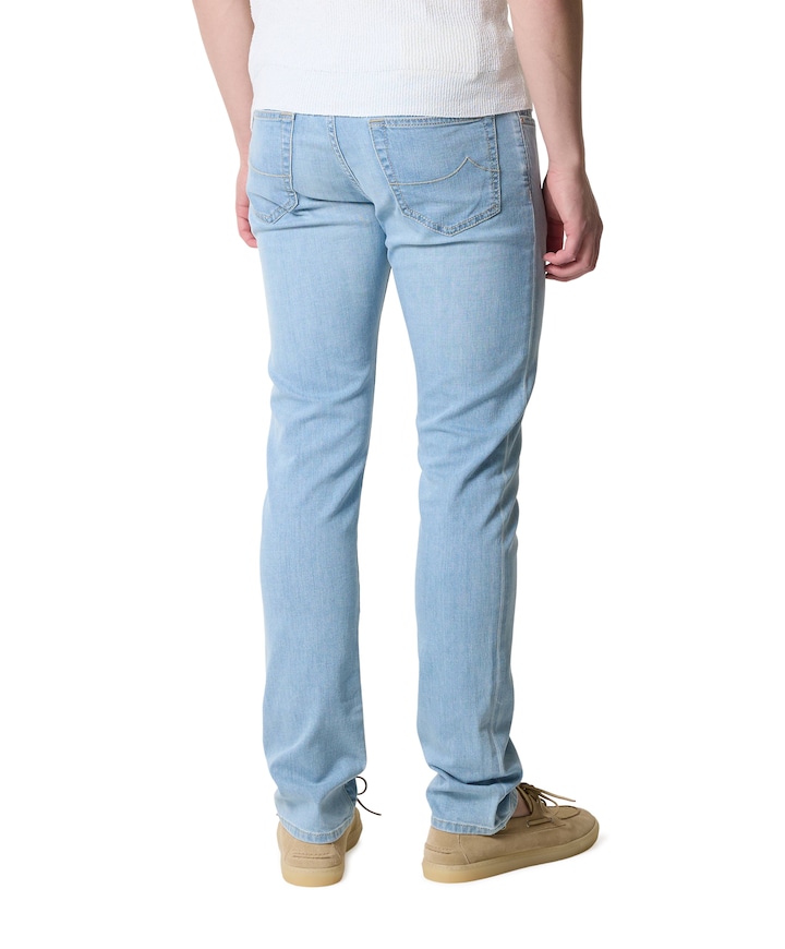 Bard Slim 5 pkt heren jeans blauw