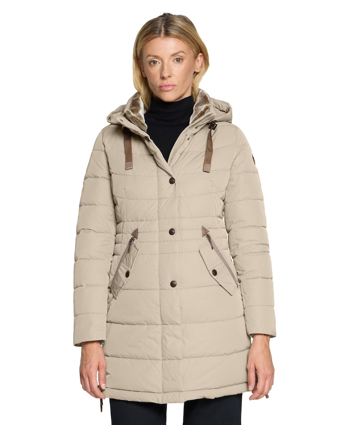 Dames jas beige