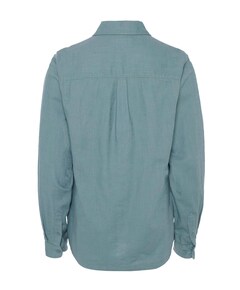Heren overhemd lange mouw blauw