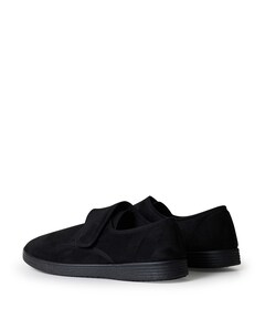 Neles stretch pantoffel heren pantoffels zwart