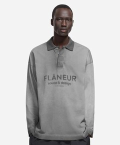 Heren longsleeve grijs