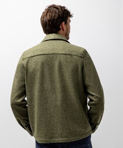 Heren overshirt groen