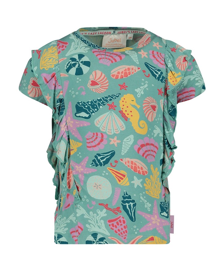 Meisjes T-shirt groen