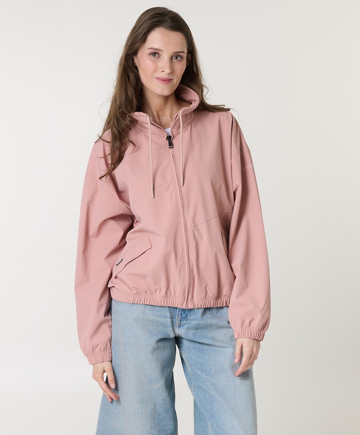 Dames jas roze