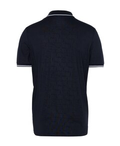 Heren polo blauw