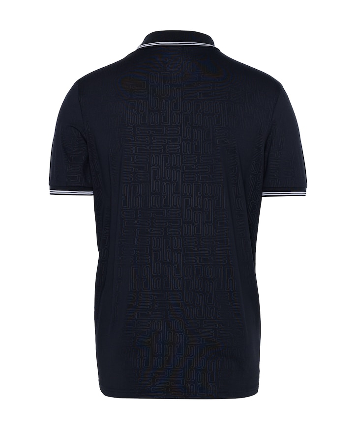 Heren polo blauw