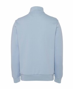 Heren trui met rits blauw