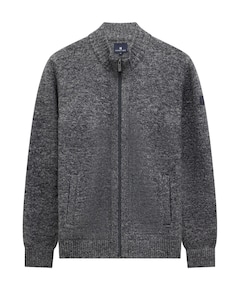 Heren vest grijs