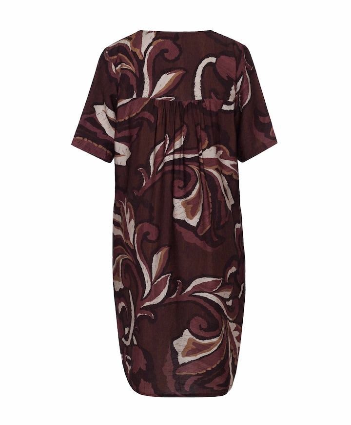 Dames jurk bordeaux