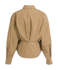 Dames blouse bruin