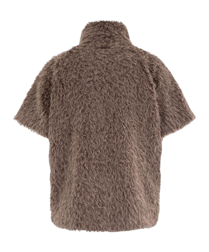 Dames gilet bruin