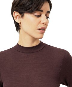 Dames T-shirt bordeaux
