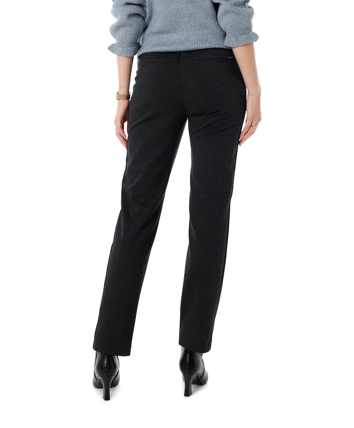 Pull On Slim dames broek grijs