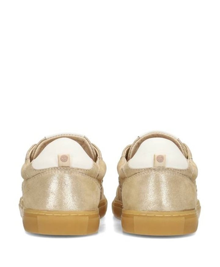 Silk dames sneakers goud