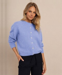 Dames vest blauw