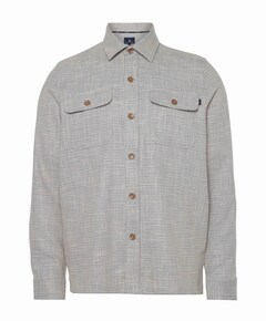 Heren overshirt blauw