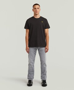 Mosa Straight heren jeans grijs