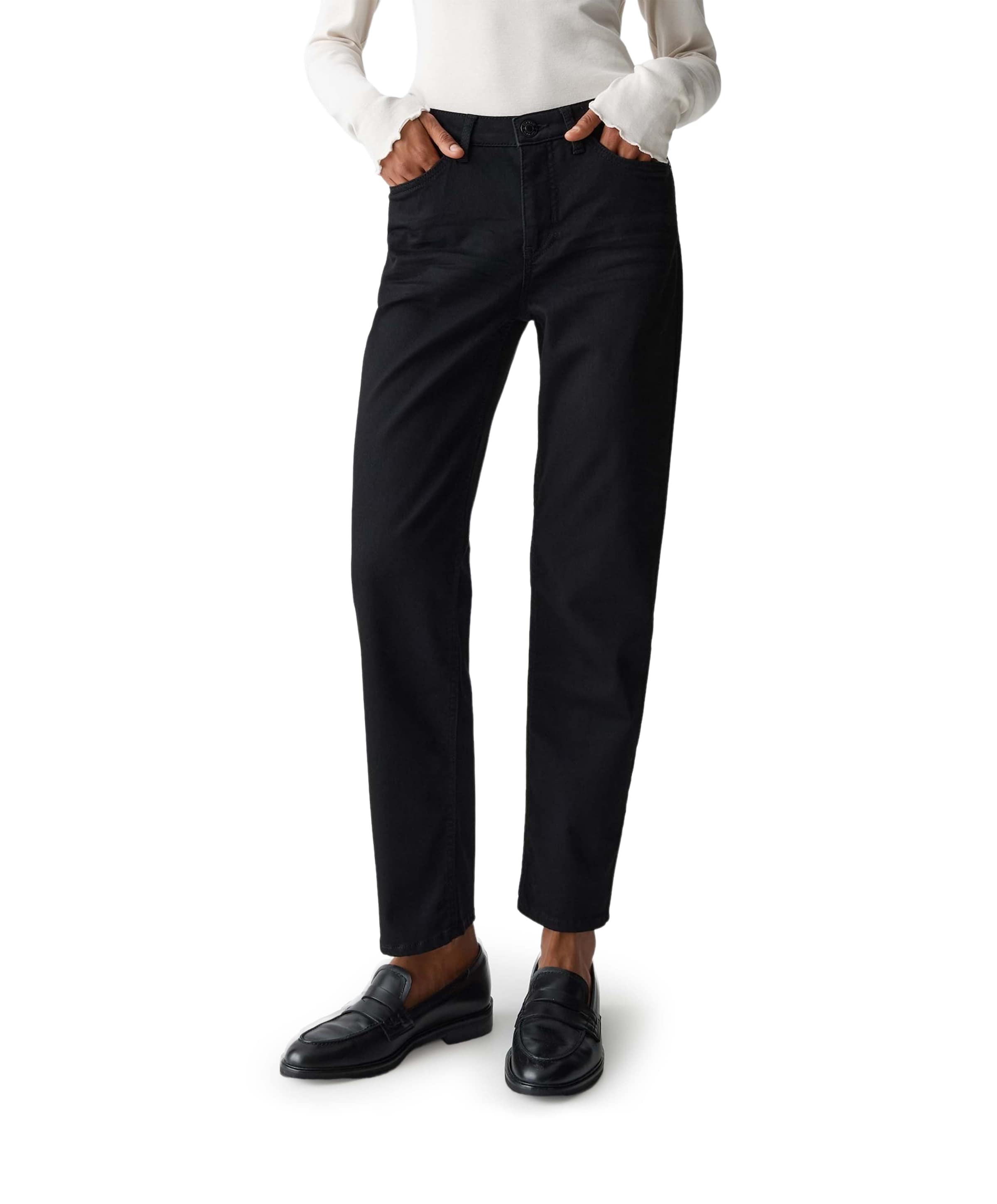 Elma clever dames jeans zwart