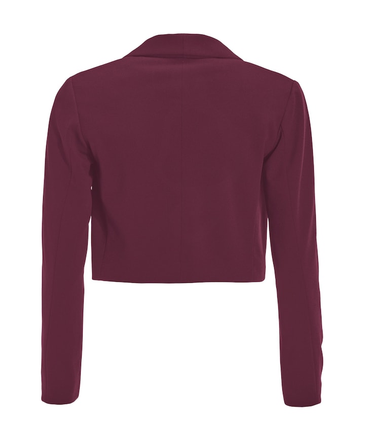 Dames jas bordeaux