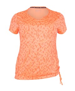 T-shirt plussize oranje